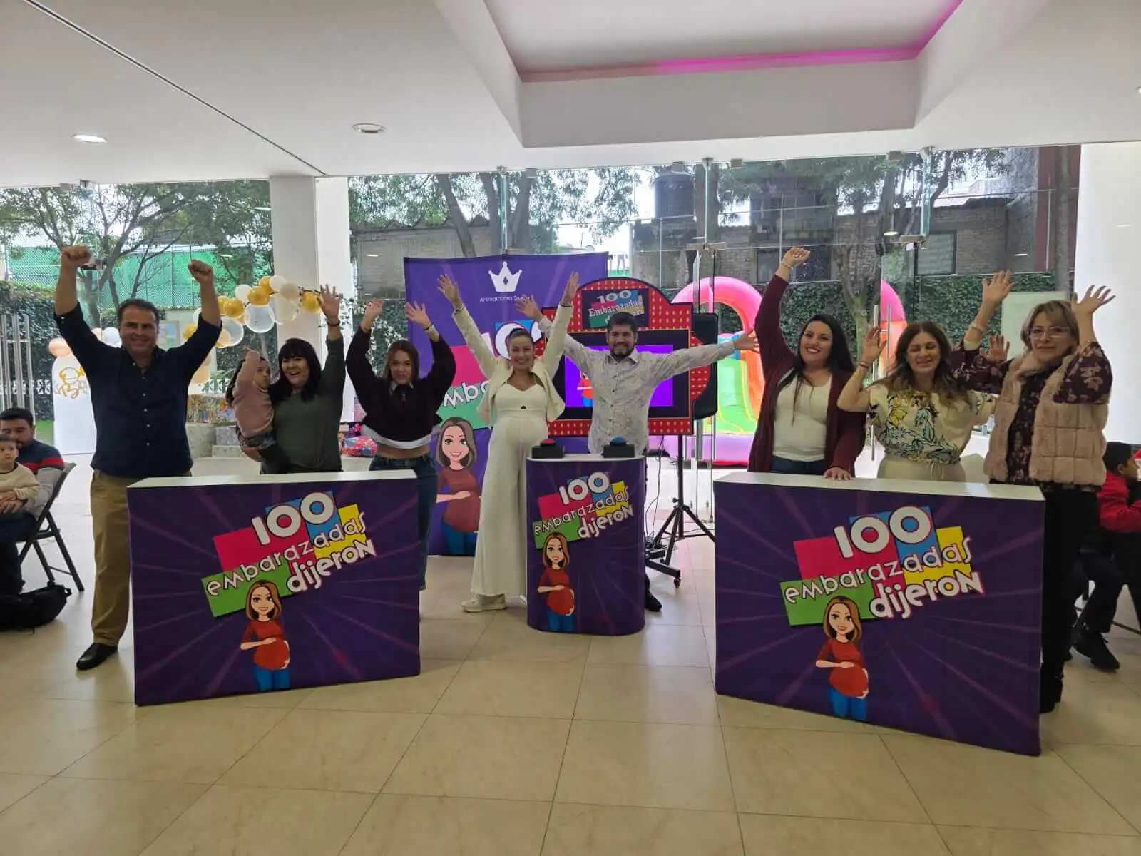 Juego de 100 embarazadas dijeron para Baby Shower